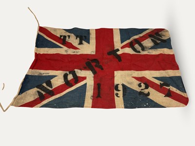 Lot Isle of Man T.T. Flag