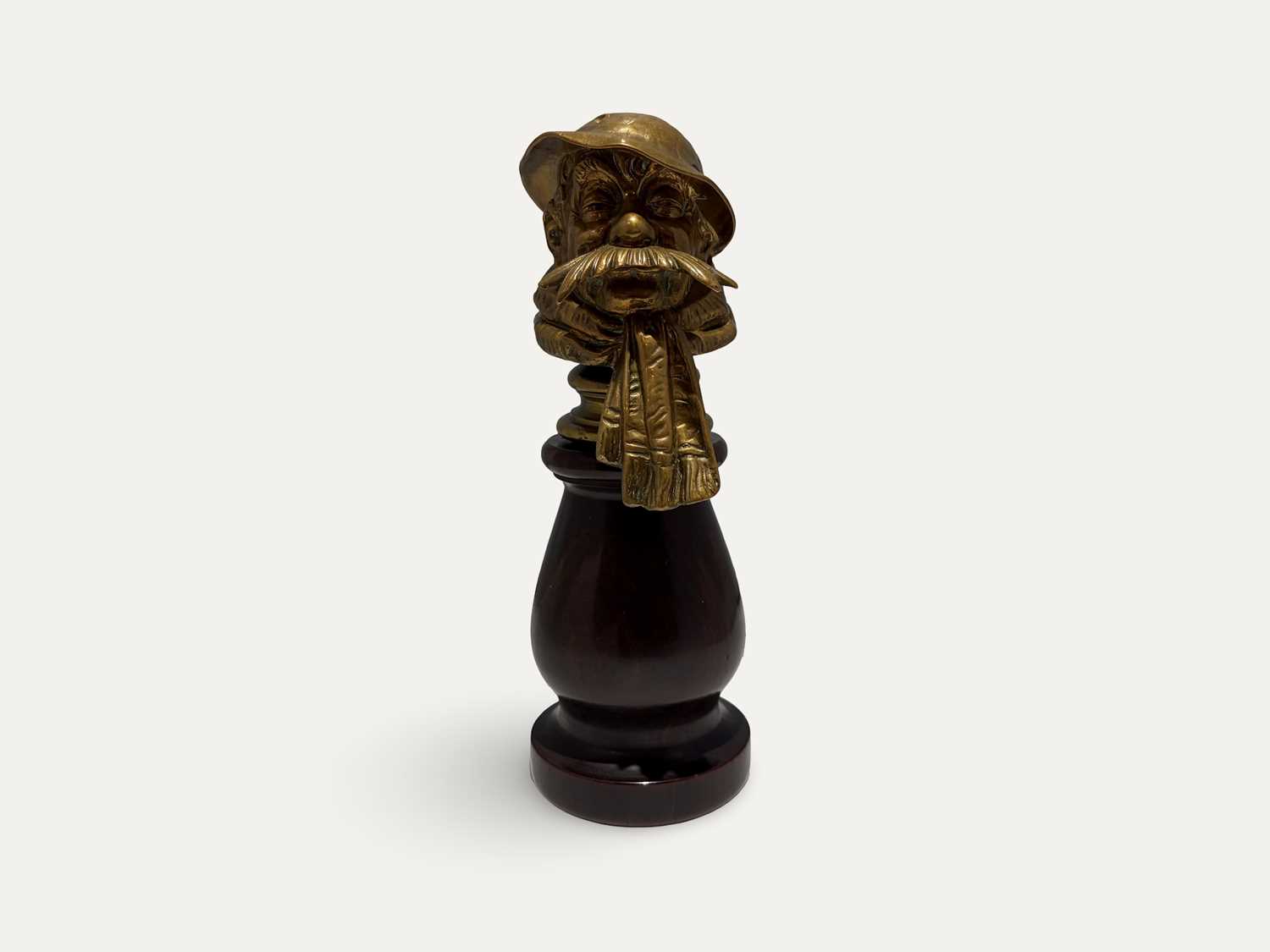 Lot 110 - An "Old Bill" Radiator Mascot by Bruce Bairnsfather