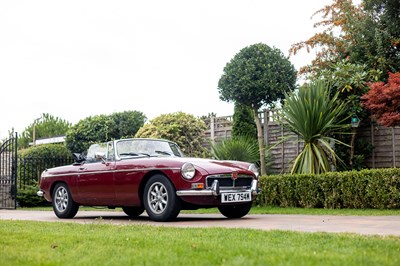 Lot 1973 MGB Roadster