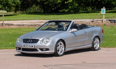 Lot 2003 Mercedes-Benz CLK 55 AMG Cabriolet