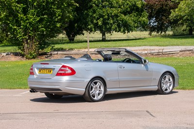 Lot 2003 Mercedes-Benz CLK 55 AMG Cabriolet