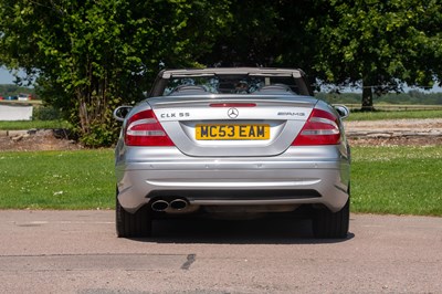 Lot 2003 Mercedes-Benz CLK 55 AMG Cabriolet
