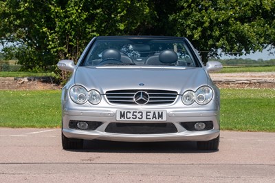 Lot 2003 Mercedes-Benz CLK 55 AMG Cabriolet