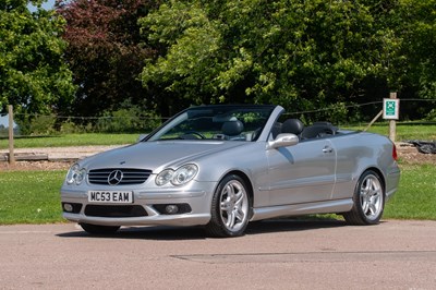 Lot 2003 Mercedes-Benz CLK 55 AMG Cabriolet