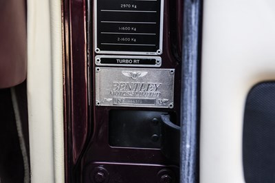 Lot 140 - 1997 Bentley Turbo RT 400 LWB