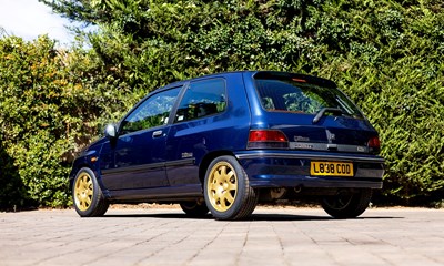 Lot 1993 Renault Clio 16v Williams