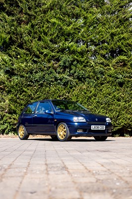 Lot 1993 Renault Clio 16v Williams