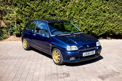 Lot 1993 Renault Clio 16v Williams