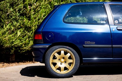 Lot 1993 Renault Clio 16v Williams