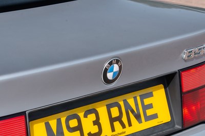 Lot 1995 BMW 850 CSI