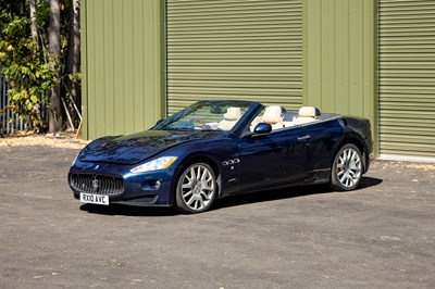 Lot 2010 Maserati GranCabrio