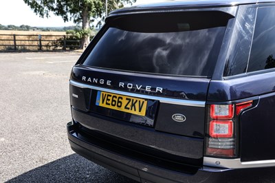 Lot 2016 Land Rover Range Rover Autobiography Armoured Level 6