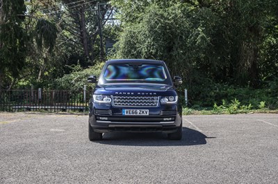 Lot 2016 Land Rover Range Rover Autobiography Armoured Level 6
