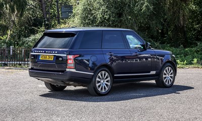 Lot 2016 Land Rover Range Rover Autobiography Armoured Level 6