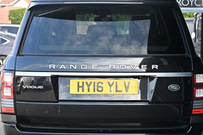 Lot 2016 Range Rover TDV6 3.0 Vogue