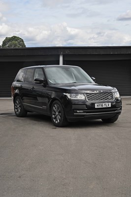 Lot 2016 Range Rover TDV6 3.0 Vogue