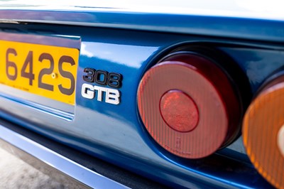 Lot 1978 Ferrari 308 GTB
