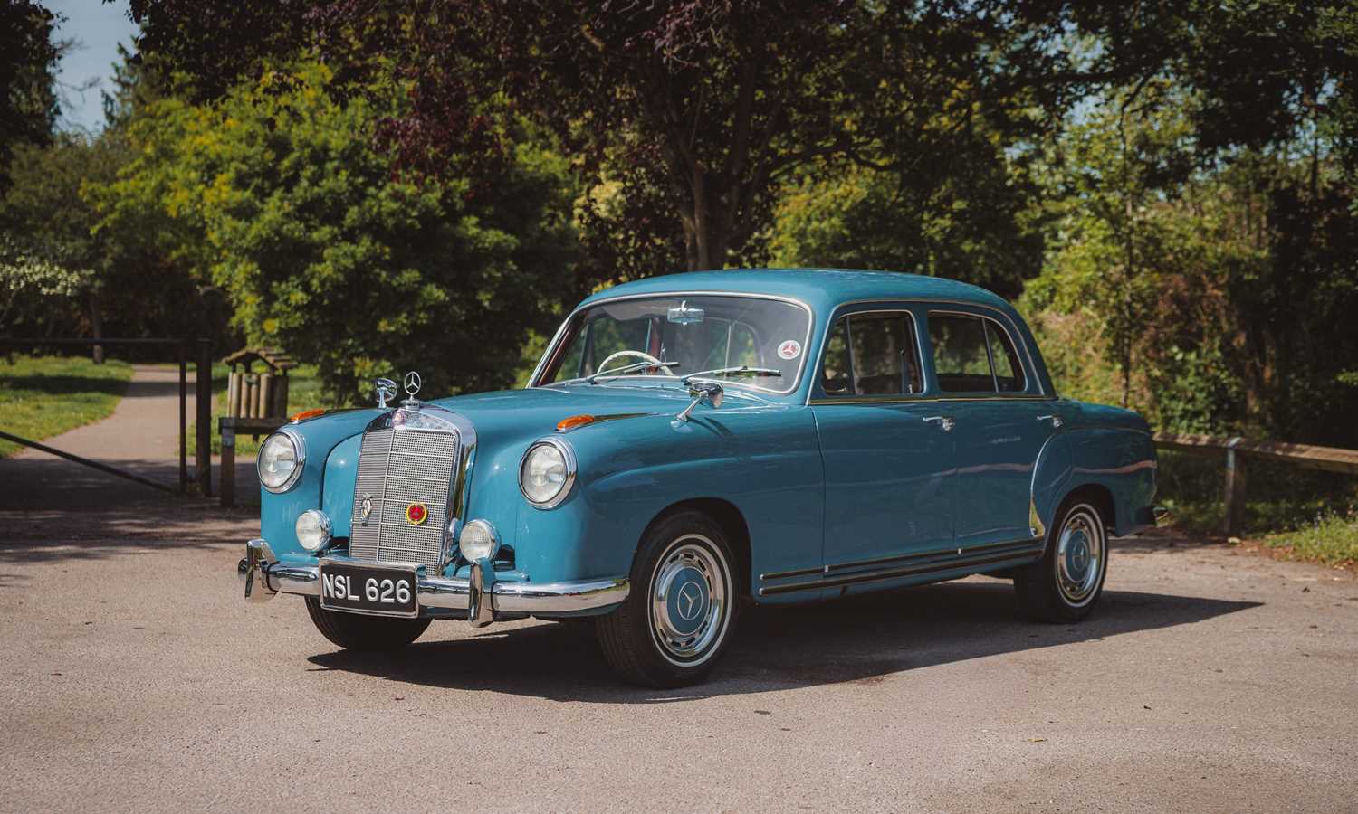 Lot 1956 Mercedes-Benz 220a Ponton