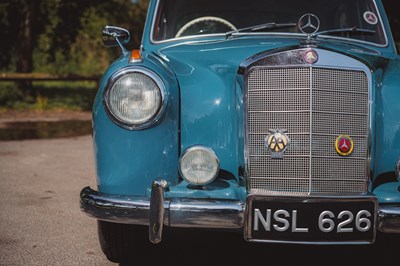 Lot 1956 Mercedes-Benz 220a Ponton