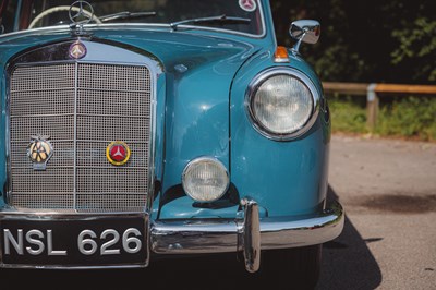 Lot 1956 Mercedes-Benz 220a Ponton