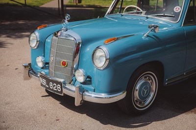 Lot 1956 Mercedes-Benz 220a Ponton