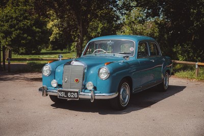Lot 1956 Mercedes-Benz 220a Ponton