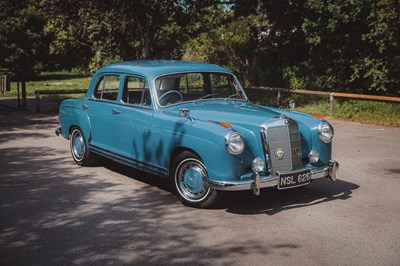 Lot 1956 Mercedes-Benz 220a Ponton