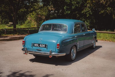 Lot 1956 Mercedes-Benz 220a Ponton