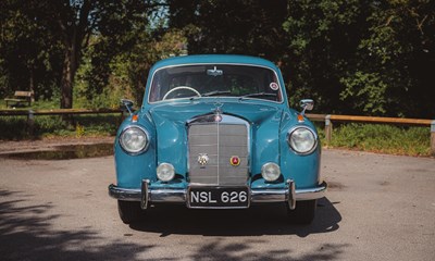 Lot 1956 Mercedes-Benz 220a Ponton