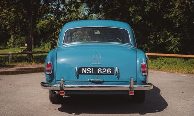 Lot 1956 Mercedes-Benz 220a Ponton