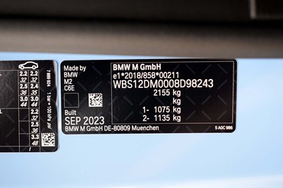 Lot 2024 BMW M2