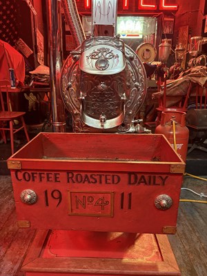 Lot 71 - A.J. Deer Co. Royal No. 4 Coffee Roaster – Circa 1910