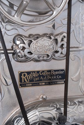 Lot 71 - A.J. Deer Co. Royal No. 4 Coffee Roaster – Circa 1910