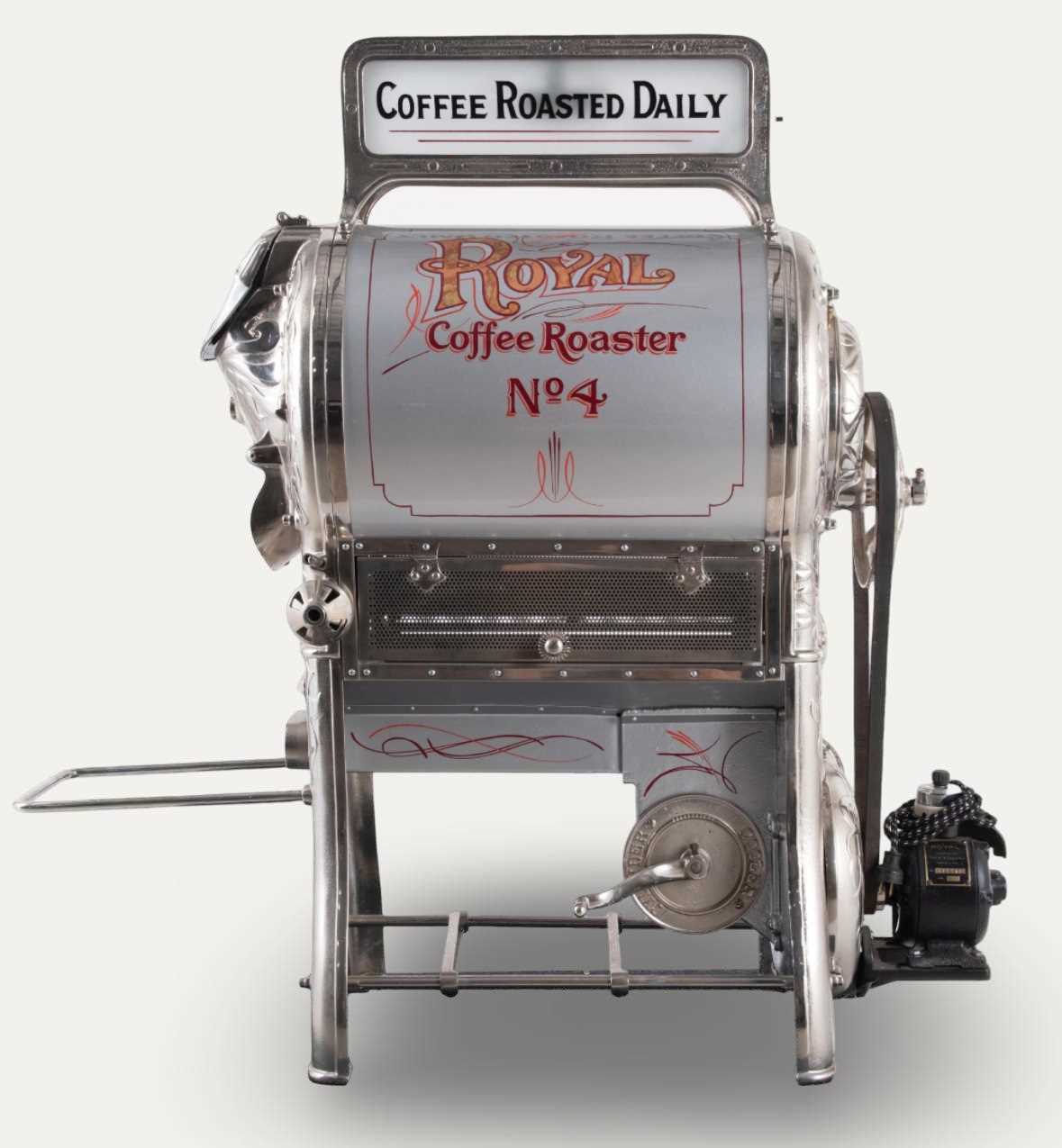Lot 71 - A.J. Deer Co. Royal No. 4 Coffee Roaster – Circa 1910