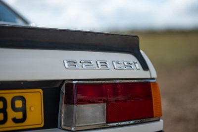 Lot 1983 BMW 628 CSi