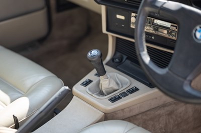 Lot 1983 BMW 628 CSi