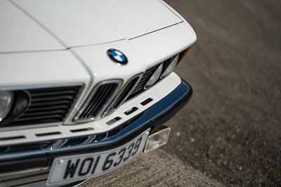 Lot 1983 BMW 628 CSi