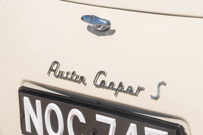 Lot 1967 Austin Mini Cooper S (Supercharged)