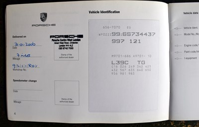 Lot 2006 Porsche 911/997 3.8 Carrera 2S Tiptronic Coupé