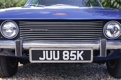 Lot 1972 Jensen Interceptor Mk. III