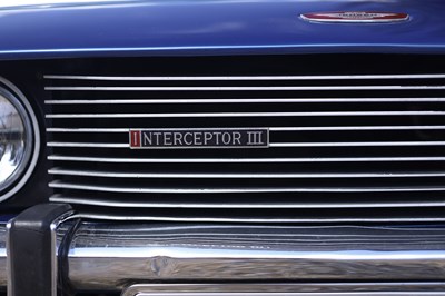 Lot 1972 Jensen Interceptor Mk. III