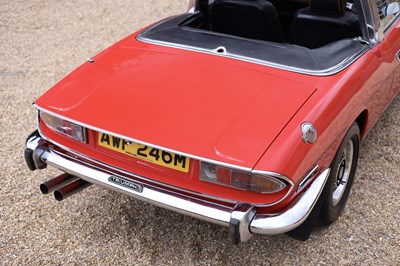 Lot 1974 Triumph Stag