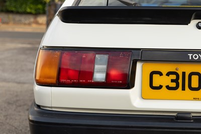 Lot 199 - 1986 Toyota Corolla GT Coupé AE86