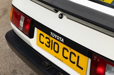 Lot 199 - 1986 Toyota Corolla GT Coupé AE86