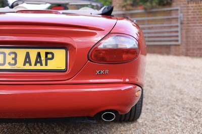 Lot 2000 Jaguar XKR Convertible