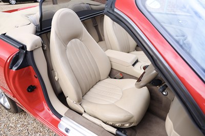 Lot 2000 Jaguar XKR Convertible