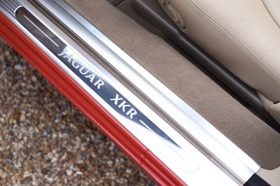 Lot 2000 Jaguar XKR Convertible