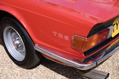 Lot 1973 Triumph TR6