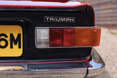 Lot 1973 Triumph TR6