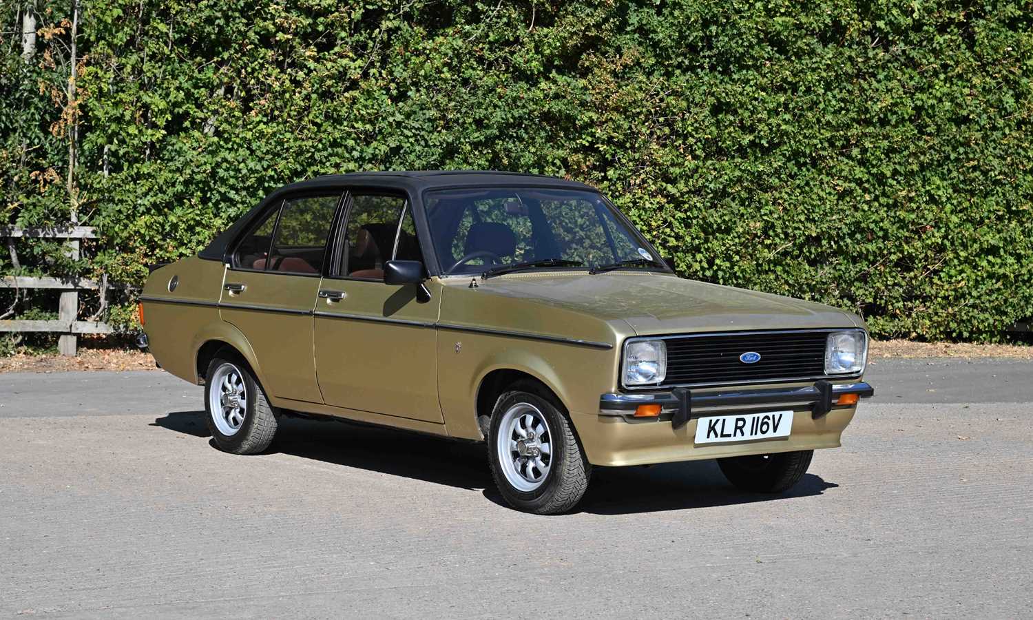 Lot 1980 Ford Escort 1.6 Ghia Mk. II
